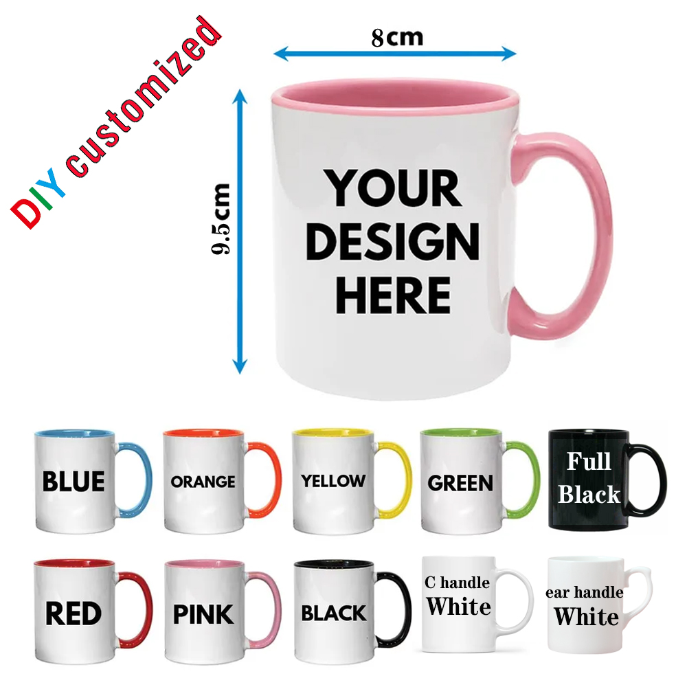 Sublimation Mug Blank - Tazza Personalizzata con la Tua Foto,