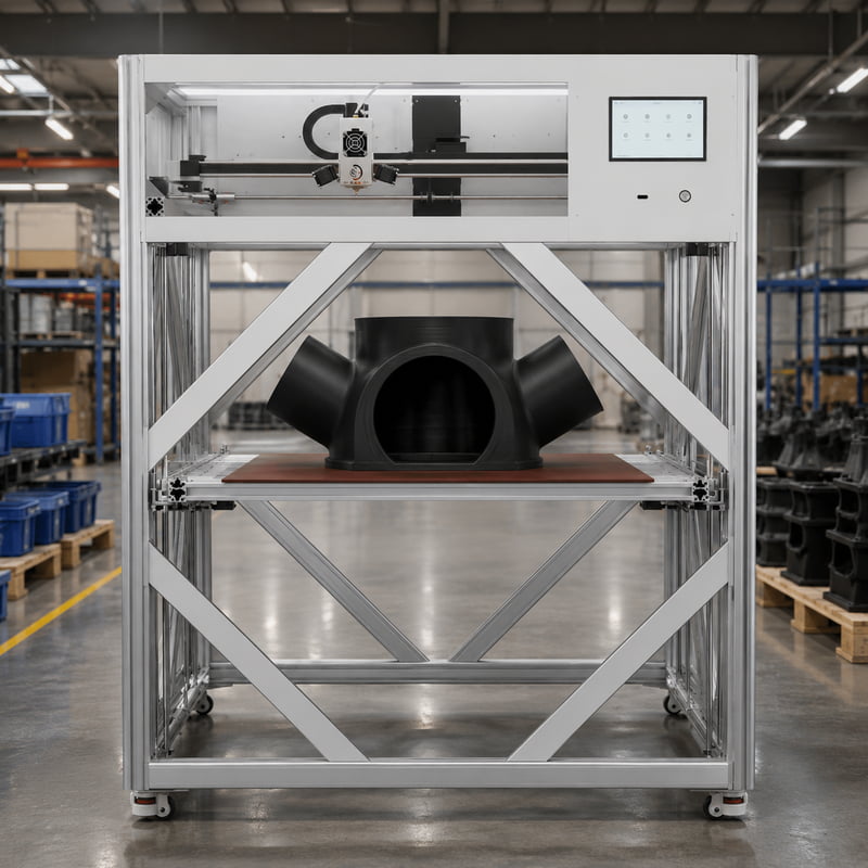 Commercial Printing Format - Stampante 3D di Grande Formato Affidabile,