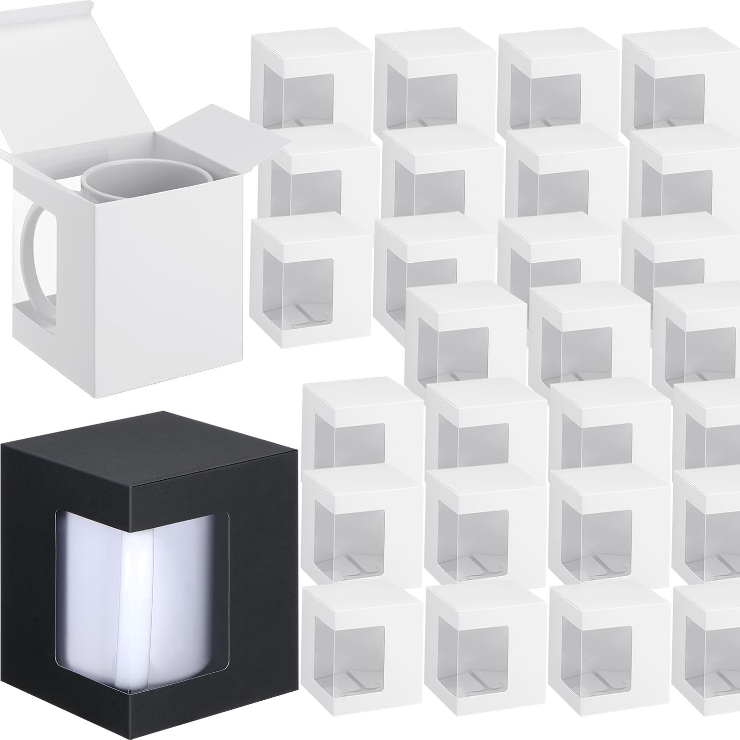 Sublimation Mug Blank - Confezione da 12 scatole regalo per