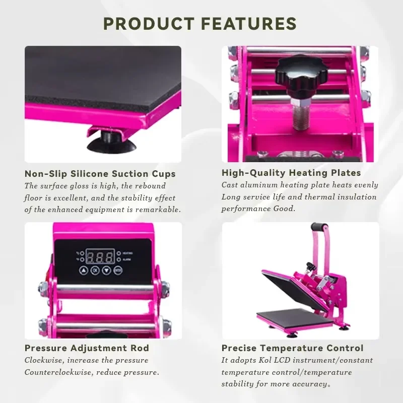 Pressa a Caldo 8-in-1 di Quali - Commercial Grade Printing Press recensione e prezzo