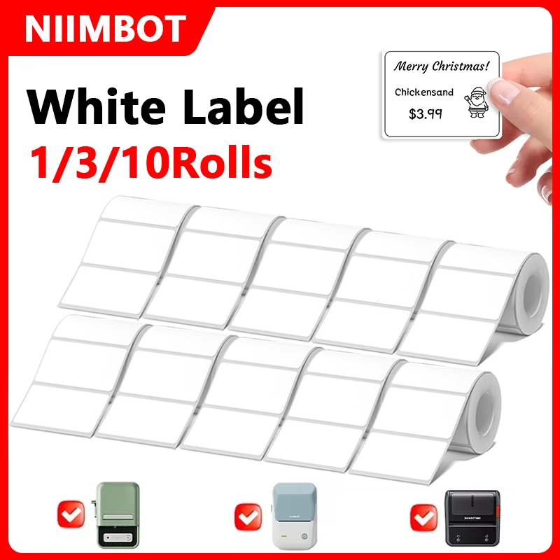 Niimbot 1/3/10 Rotoli Bianco E - Commercial Printing Types recensione e prezzo