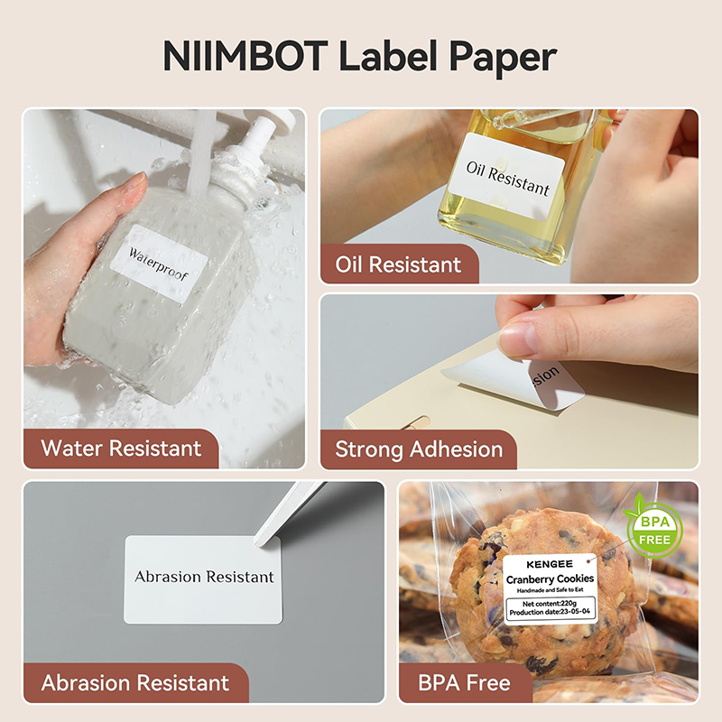 Niimbot 1/3/10 Rotoli Bianco E - Commercial Printing Types recensione e prezzo