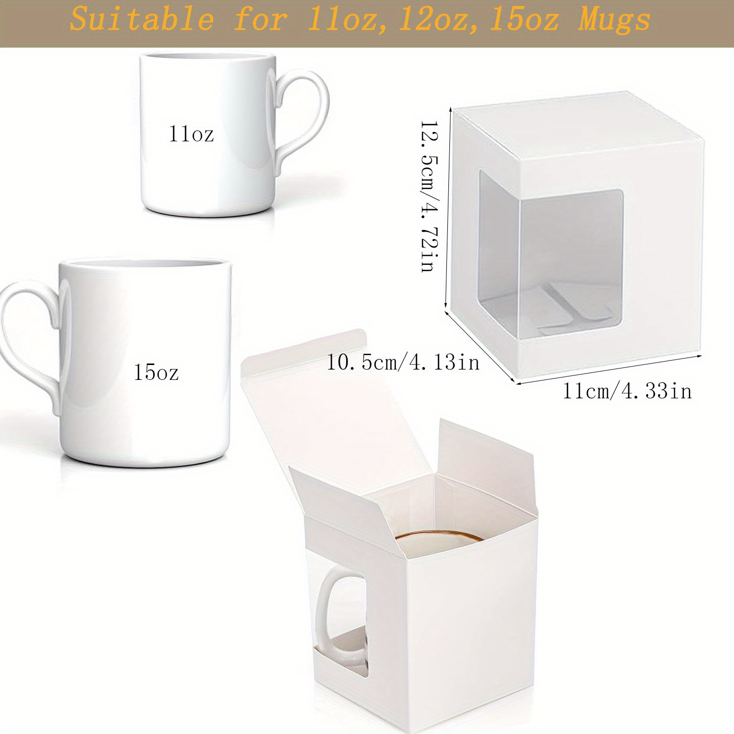 Confezione da 12 scatole regal - Sublimation Mug Blank recensione e prezzo